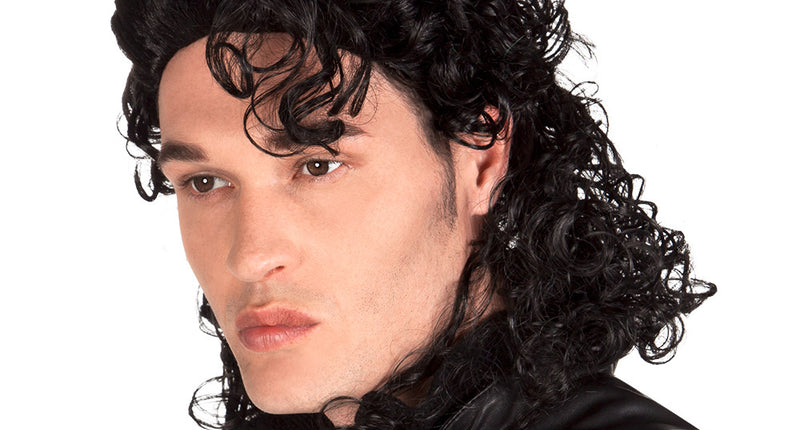 E-Carnavalskleding.nl Michael Jackson pruik Popstar