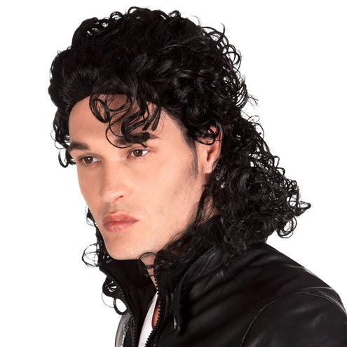 E-Carnavalskleding.nl Michael Jackson pruik Popstar