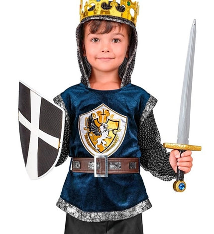 E-Carnavalskleding.nl Middeleeuwse ridder kostuum Timo kinderen