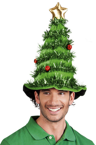 E-Carnavalskleding.nl Muts kerstboom luxe