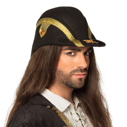 E-Carnavalskleding.nl Napoleon steek hoed Admiraal Bicorne