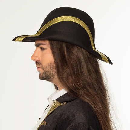 E-Carnavalskleding.nl Napoleon steek hoed Admiraal Bicorne