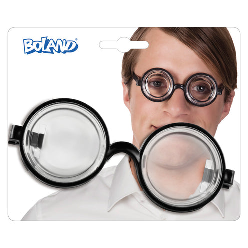 E-Carnavalskleding.nl Nerd bril professor jampot glazen