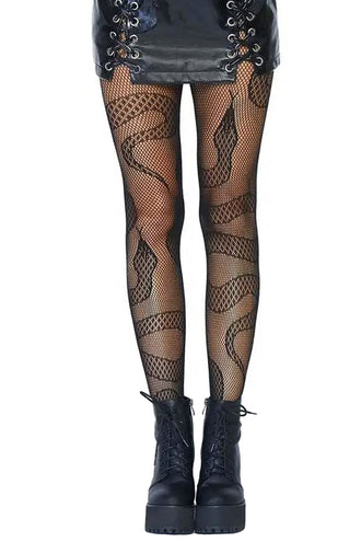 E-Carnavalskleding.nl Netpanty zwart slang