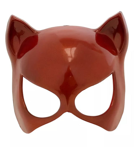 E-Carnavalskleding.nl Oogmasker kat rood Fleur