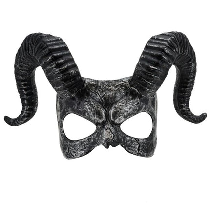 E-Carnavalskleding.nl Oogmasker met hoorn Ruben