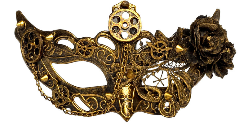E-Carnavalskleding.nl Oogmasker Steamflower