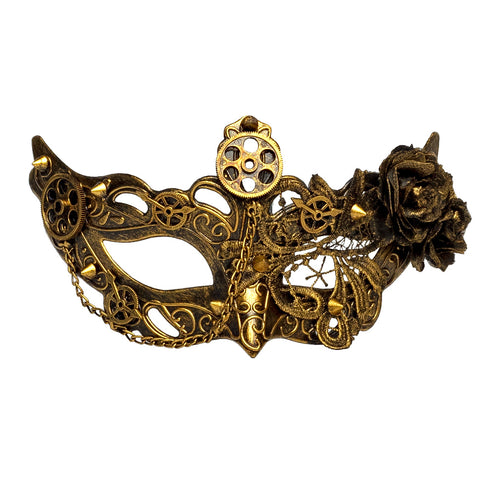 E-Carnavalskleding.nl Oogmasker Steamflower