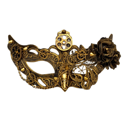E-Carnavalskleding.nl Oogmasker Steamflower