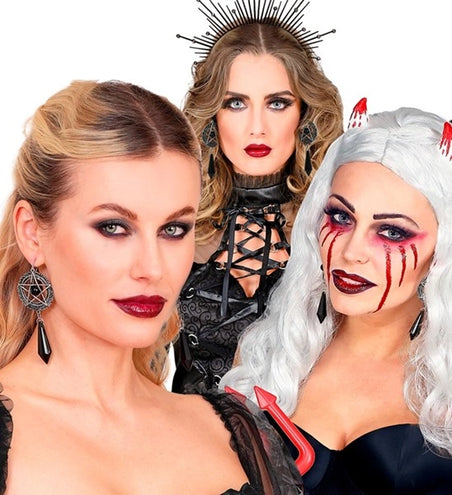 E-Carnavalskleding.nl Oorbellen satanisch Zoë