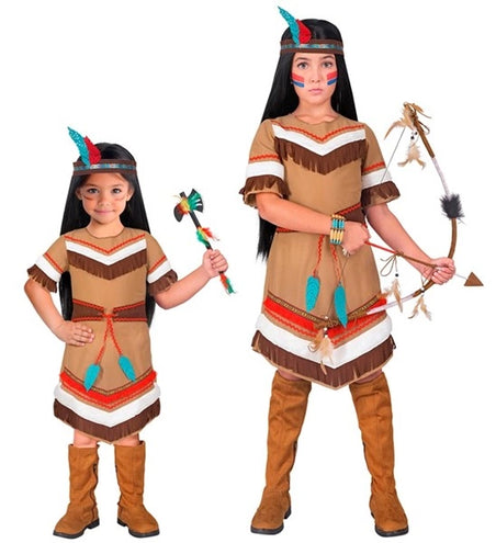 E-Carnavalskleding.nl Oorspronkelijke indiaan Thijs kinderen