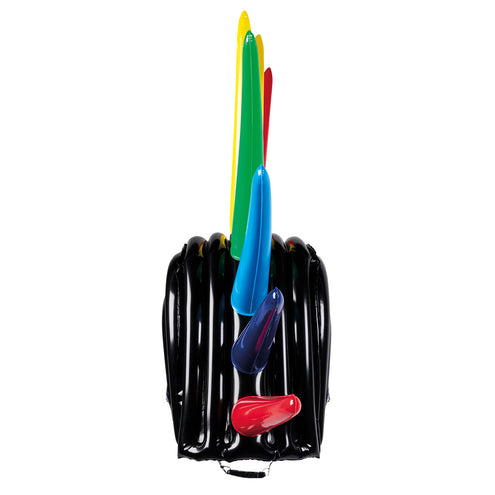 E-Carnavalskleding.nl Opblaasbare spikes helm