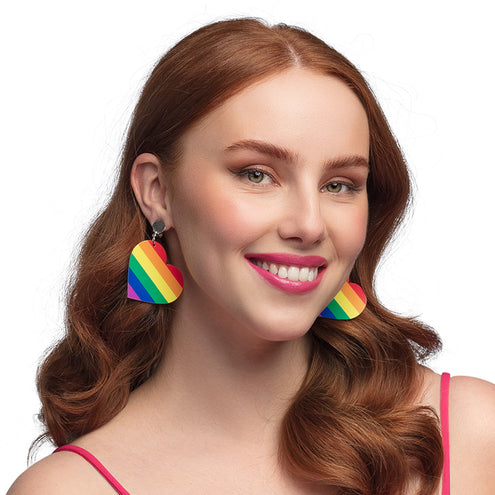 E-Carnavalskleding.nl Paar oorbellen Pride