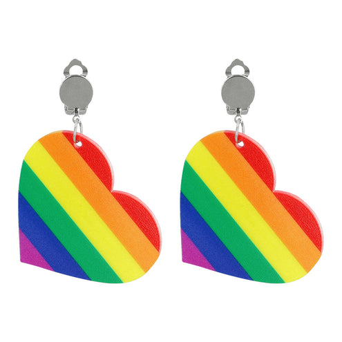 E-Carnavalskleding.nl Paar oorbellen Pride