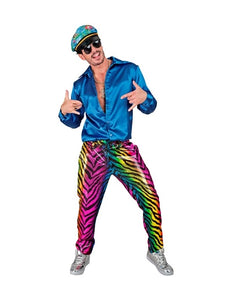 E-Carnavalskleding.nl Pailletten broek regenboog tijger Niels