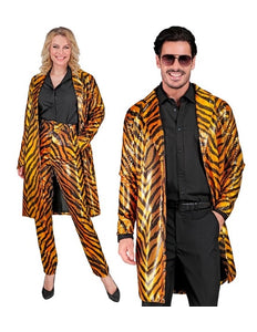E-Carnavalskleding.nl Paillettenjas tijger Teddy