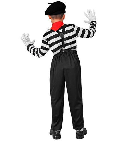 E-Carnavalskleding.nl Pantomime jongen kostuum Niels kind