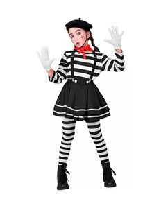E-Carnavalskleding.nl Pantomime meisje kostuum Lara kind