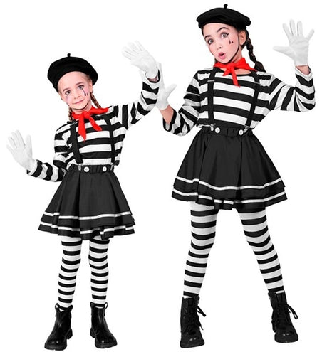 E-Carnavalskleding.nl Pantomime meisje kostuum Lara kind