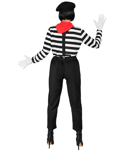 E-Carnavalskleding.nl Pantomine dame kostuum Sophie dames