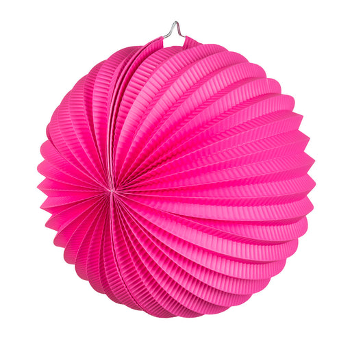 E-Carnavalskleding.nl Papieren ballonlampion roze