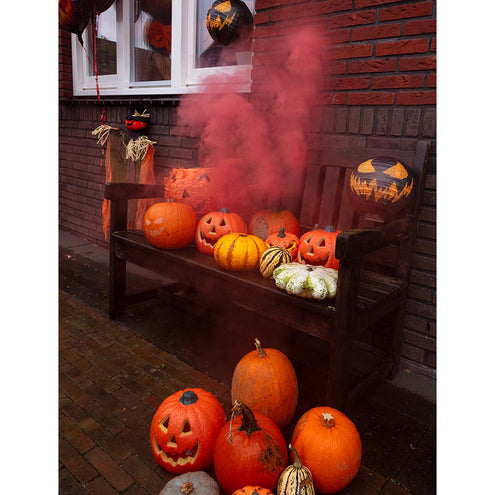 E-Carnavalskleding.nl Papieren lampion Creepy pumpkin