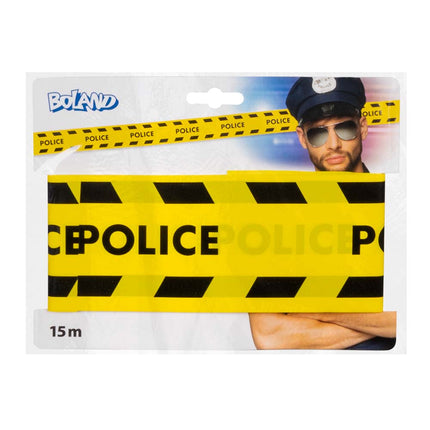 E-Carnavalskleding.nl PE afzetlint 'Police'