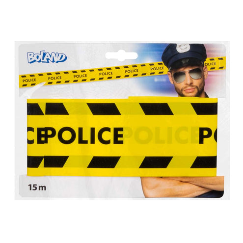 E-Carnavalskleding.nl PE afzetlint 'Police'