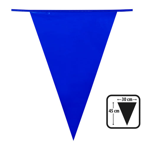 E-Carnavalskleding.nl PE reuzenvlaggenlijn blauw