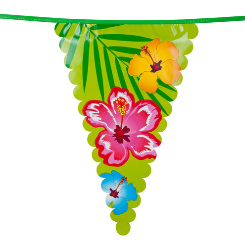 E-Carnavalskleding.nl PE reuzenvlaggenlijn Hibiscus