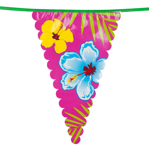 E-Carnavalskleding.nl PE reuzenvlaggenlijn Hibiscus