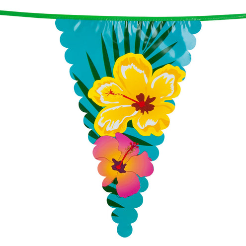 E-Carnavalskleding.nl PE reuzenvlaggenlijn Hibiscus