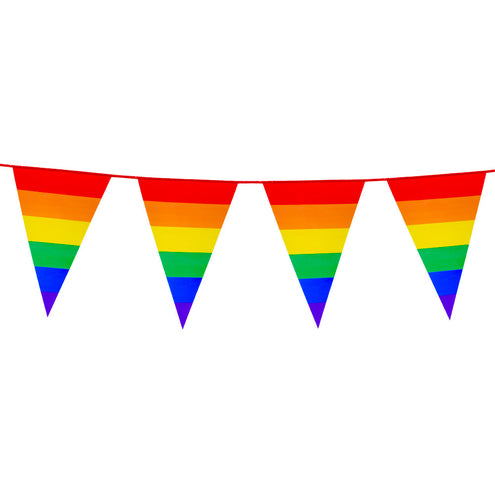 E-Carnavalskleding.nl PE reuzenvlaggenlijn Regenboog