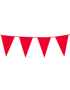E-Carnavalskleding.nl PE reuzenvlaggenlijn rood