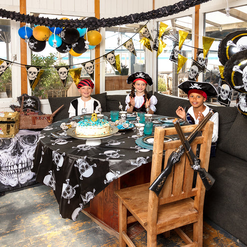 E-Carnavalskleding.nl PE tafelkleed Piraten