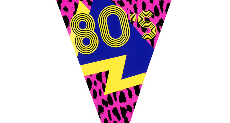 E-Carnavalskleding.nl PE vlaggenlijn 80's