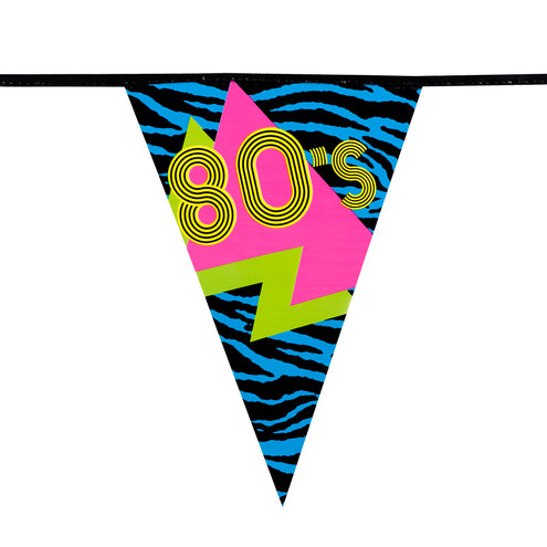 E-Carnavalskleding.nl PE vlaggenlijn 80's
