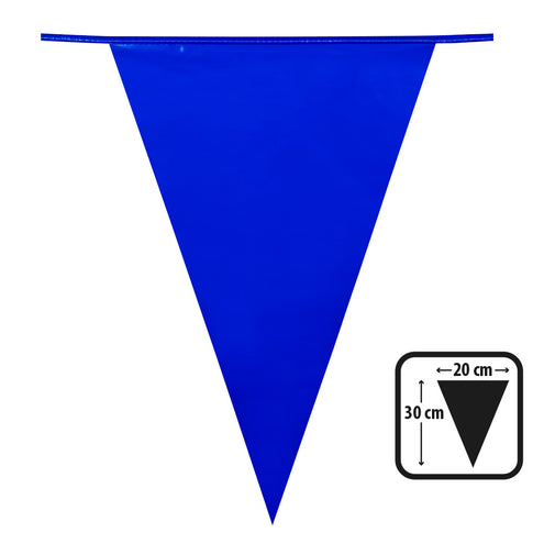 E-Carnavalskleding.nl PE vlaggenlijn blauw