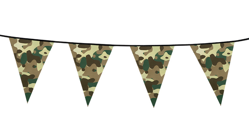 E-Carnavalskleding.nl PE vlaggenlijn Camouflage