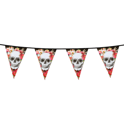 E-Carnavalskleding.nl PE vlaggenlijn Day of the Dead