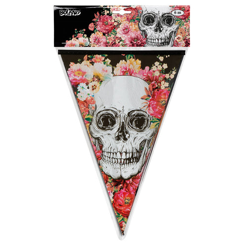 E-Carnavalskleding.nl PE vlaggenlijn Day of the Dead
