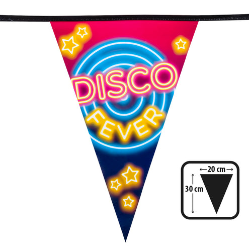 E-Carnavalskleding.nl PE vlaggenlijn 'Disco fever'