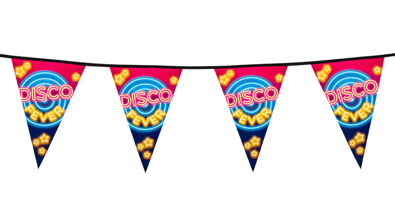 E-Carnavalskleding.nl PE vlaggenlijn 'Disco fever'