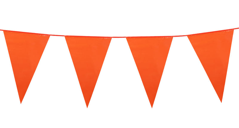 E-Carnavalskleding.nl PE vlaggenlijn oranje