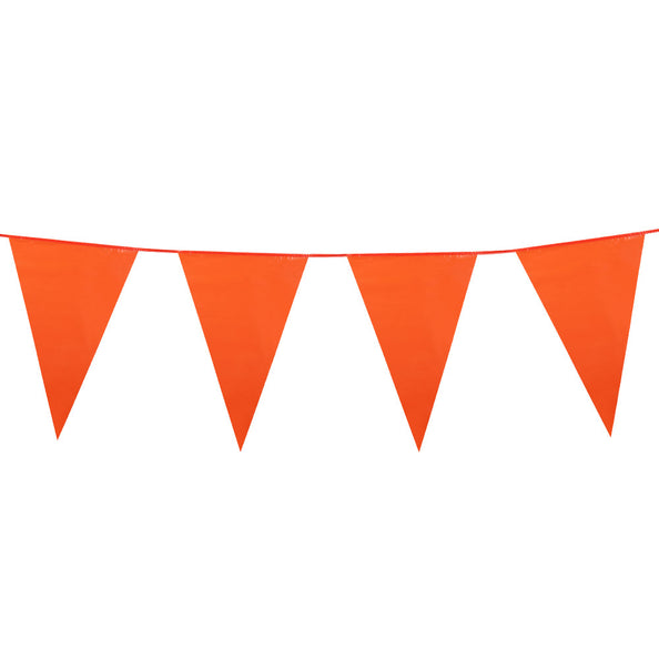 E-Carnavalskleding.nl PE vlaggenlijn oranje