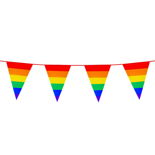 E-Carnavalskleding.nl PE vlaggenlijn Regenboog