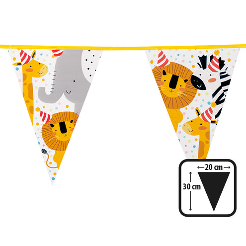 E-Carnavalskleding.nl PE vlaggenlijn Safari