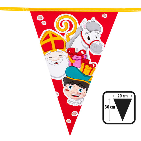 E-Carnavalskleding.nl PE vlaggenlijn Sinterklaas