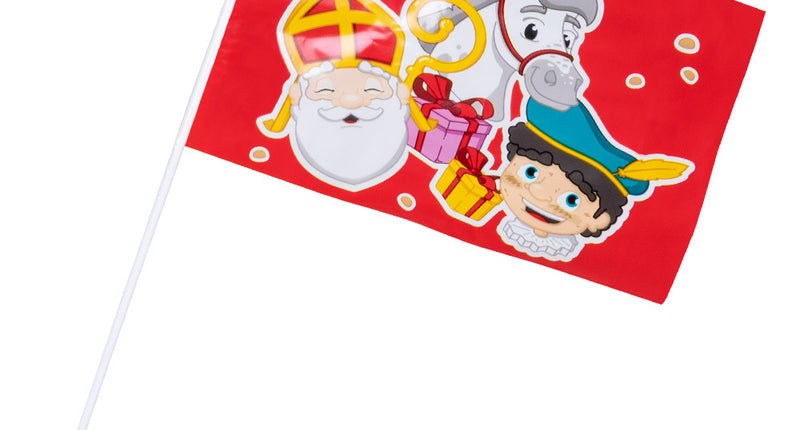 E-Carnavalskleding.nl PE zwaaivlag Sinterklaas