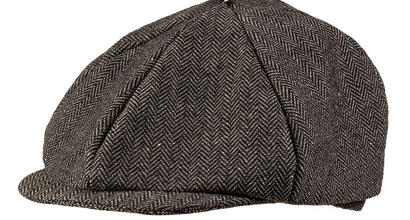 E-Carnavalskleding.nl Peaky Blinders pet plat grijs